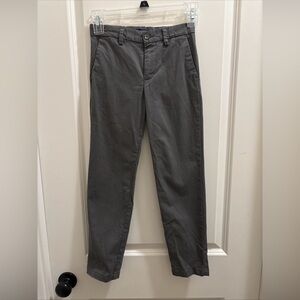 Polo Ralph Lauren Gray Chino Straight Leg Lightweight Youth Boys Pants Size 7